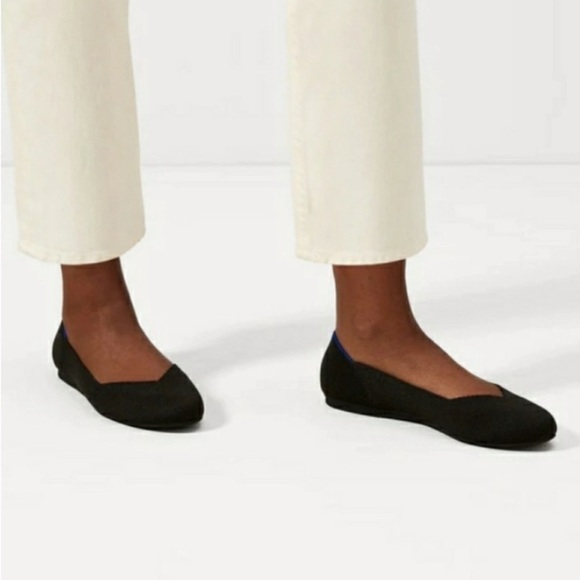 Rothy’s Honeycomb Black Ballet Flats Size 10.5 Discontinued Retired Rare Travel - Picture 15 of 15